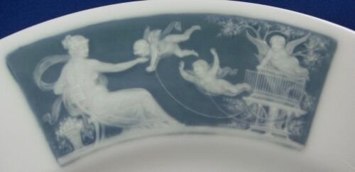 土屋様 008 ミントン（MINTON）大型プレート　パテ・シュール・パテ 女神と天使