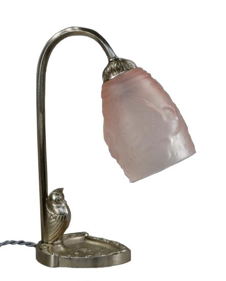 ００２　ミューラー兄弟　アンティークランプ　すずめのランプ