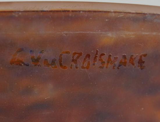 ００５　アンティークランプ　オレンジ　バスク　シャンデリア