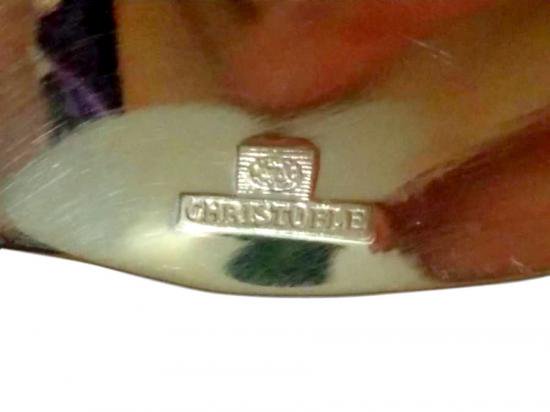 ０５５　クリストフル　２４金　ビレロイ　Christofle　スプーン３本セット