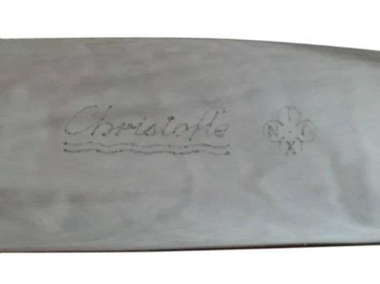 ０５６　クリストフル　２４金　ビレロイ　Christofle　ナイフ３本セット