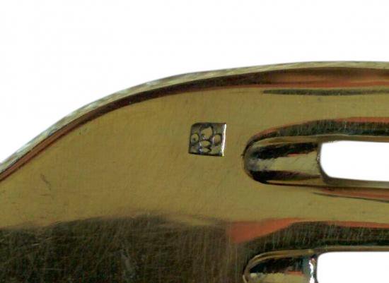 ０５７　クリストフル　２４金　ビレロイ Christofle フォーク３本セット