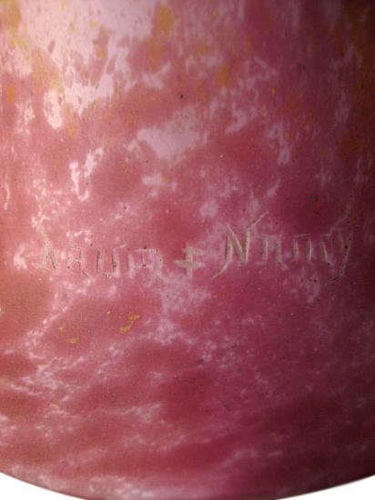 ドーム兄弟　チューリップ型ランプ