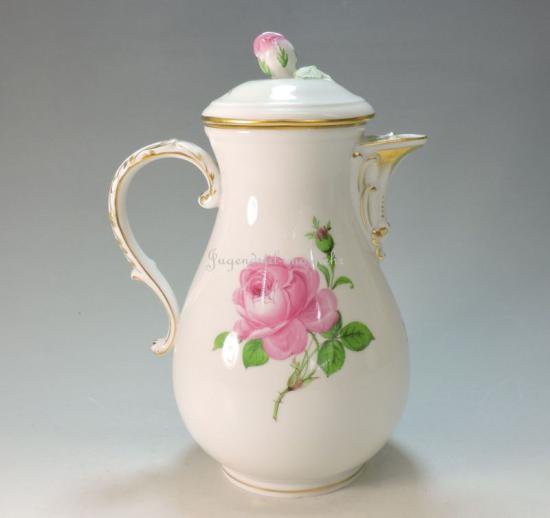 １６８　マイセン meissen　ピンクローズ　２１点フルセット