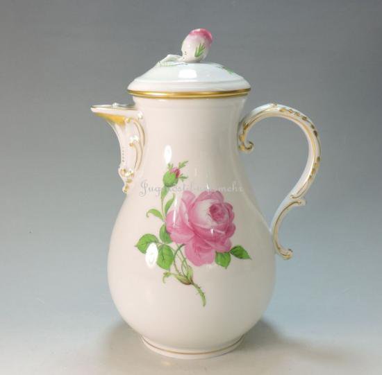 １６８　マイセン meissen　ピンクローズ　２１点フルセット