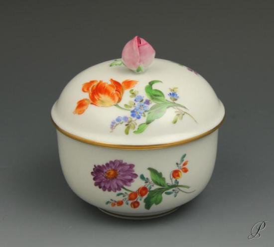 マイセン ティポット二つの花 マイセン「花文様 ティーセット（ポット