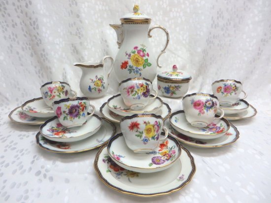 １７８　マイセン 最高級Aカンテ コーヒーセット 21点