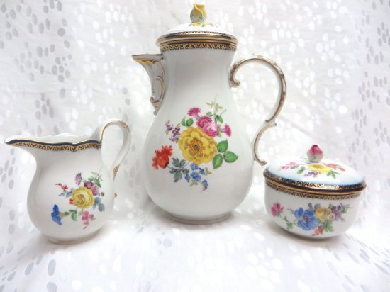 １７８　マイセン 最高級Aカンテ コーヒーセット 21点