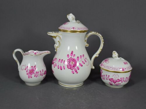 マイセン meissen インドの華 ピンク カップ プレート 6人用フルセット