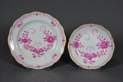 マイセン meissen インドの華 ピンク カップ プレート 6人用フルセット