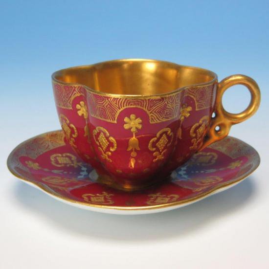 ０４９　幾難学のデミタスカップ＆ソーサー