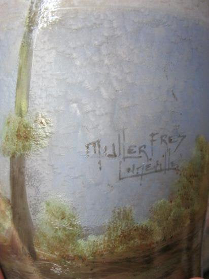 ０１０　ミューラー兄弟　風景図花瓶