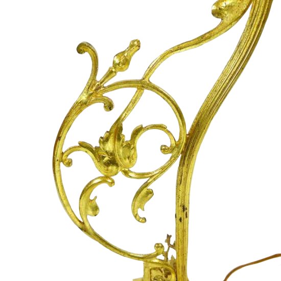 ０１１　ミューラー兄弟　アンティークランプ　ステンドランプ