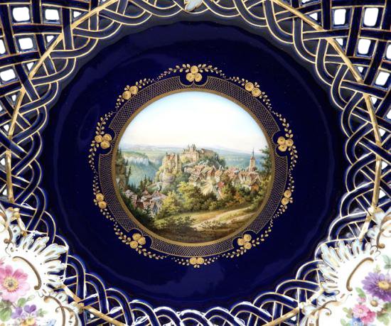 ０５５　マイセン(meissen)の最高級飾り皿
