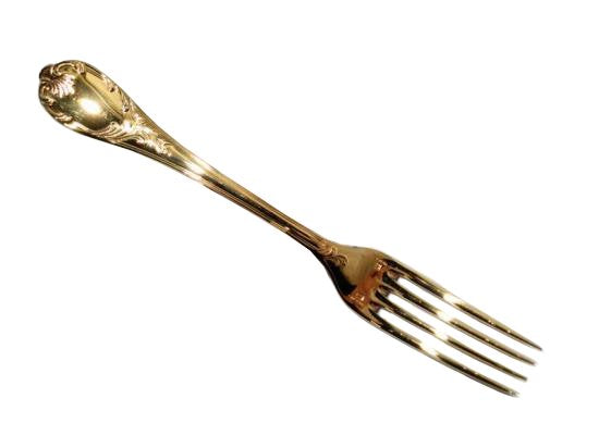 ０６０　クリストフル ゴールド マルリー フォーク　20.5cm ３本セット