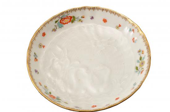 ０６１　マイセン　スワンサービス　カップ＆ソーサー　アンティーク食器