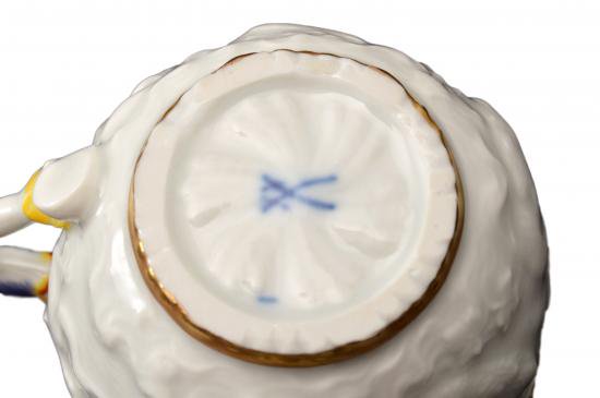 ０６１　マイセン　スワンサービス　カップ＆ソーサー　アンティーク食器