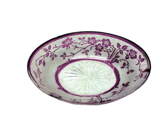 ３４４　オールド バカラ エグランチエ　オーバル型　baccarat