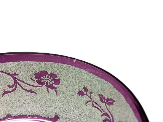 ３４４　オールド バカラ エグランチエ　オーバル型　baccarat