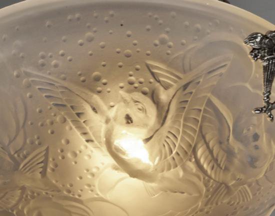 ０１２　ミューラー兄弟　アンティークランプ　フランス　アールデコ　シャンデリア