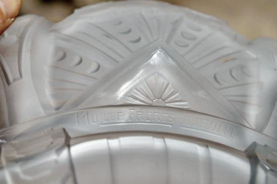 ０１３　アンティークランプ　フランス　アールデコ　シャンデリア