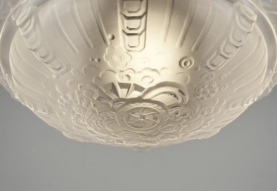 ０１３　アンティークランプ　フランス　アールデコ　シャンデリア