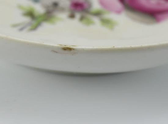 ０１５　マイセン meissen カップ＆ソーサー(薔薇の絵柄)1800年代の作品 マルコリーニ