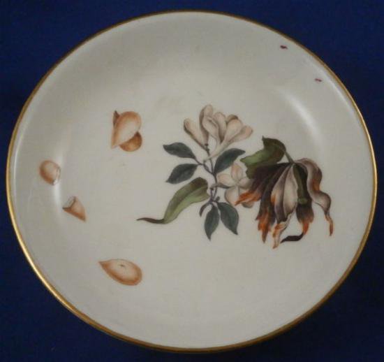 ０５１　マイセンmeissen 1740年代の作品　カップ＆ソーサー(黒いチューリップ)