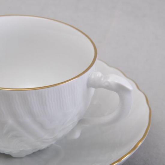 ０６５　マイセン  meissen コーヒーカップ＆ソーサー(スワンサービス＆金彩)