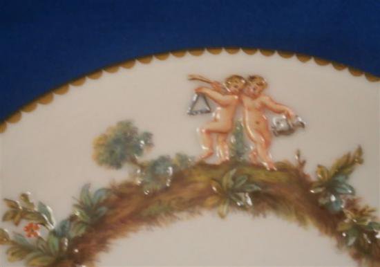 ０６７　マイセン meissen カポディモンテ　カップ＆ソーサー