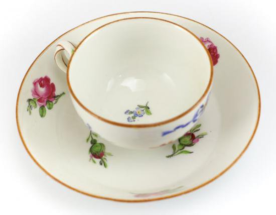 ０７０　マイセン　マルコリーニ　カップ＆ソーサー　1800年代の作品