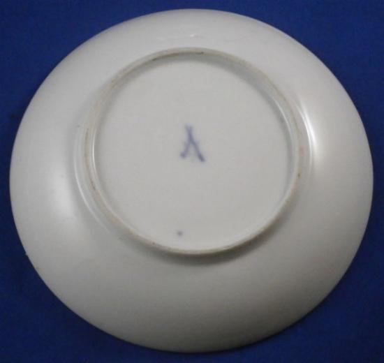０８６　マイセン meissen カップ＆ソーサー(ビーダーマイアー)19世紀の作品