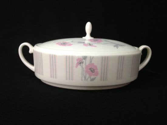 １０６　ボーンチャイナ　Candyパターンのベジタブルボウル