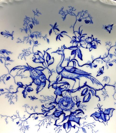 １０５　Cairoパターン　持ち手付きケーキプレート