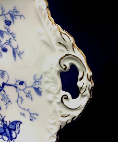 １０５　Cairoパターン　持ち手付きケーキプレート