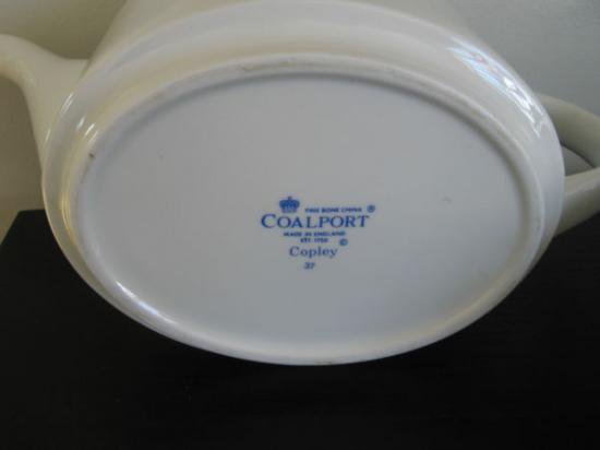 ０９７　ボーンチャイナ　Copleyパターンのティーポット