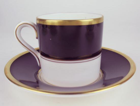 ０９６　ATHLONE BROWNパターンのカップアンドソーサー（７個セット）