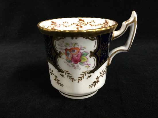 ０９２　コールポート　デミタスカップ＆ソーサー　バットウイング