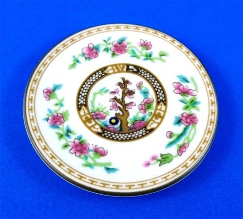 ０８８　Indian Treeパターンのティーカップアンドソーサーセット