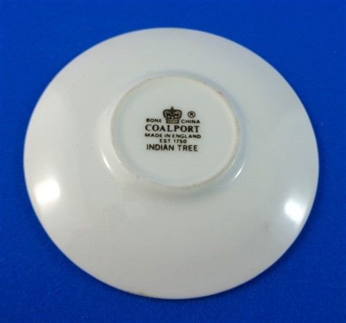 ０８８　Indian Treeパターンのティーカップアンドソーサーセット