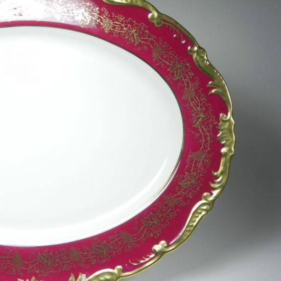 ０８７　Hazeltonパターンのオーヴァル型サービスプレート