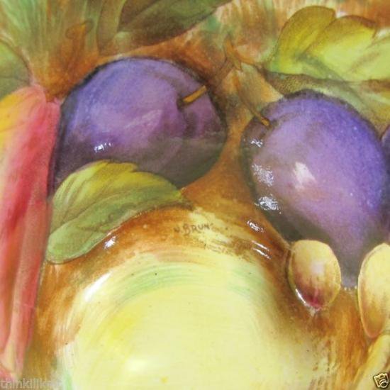 ０１９　エインズレイ　デミタスカップ&ソーサー(コバルトブルー＆ゴールド)