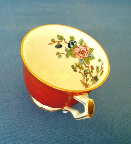 ０５２　エインズレイ　カップ&ソーサー　(青い鳥　2902番)