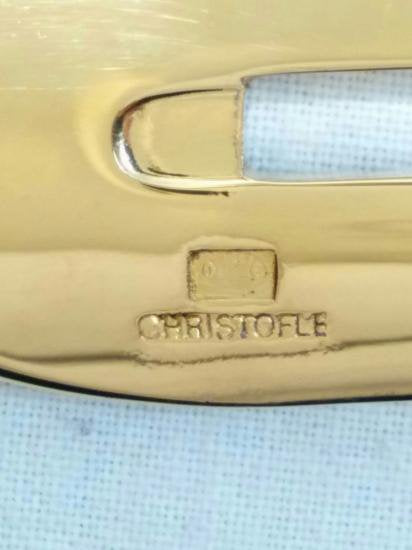０６４　クリストフル ゴールド マルリー Christofleフォーク25ｃｍ 24K