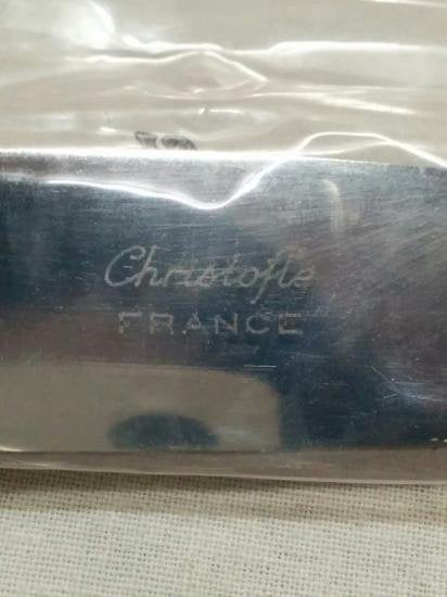 ０６７　クリストフル ゴールド パール ナイフ ３本セットChristofle