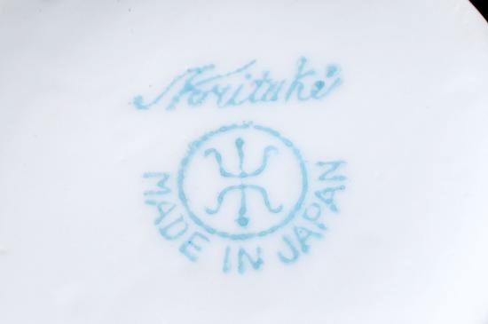 ００５　オールド ノリタケ金盛ピンク蘭の花　カップ＆ソーサーセット