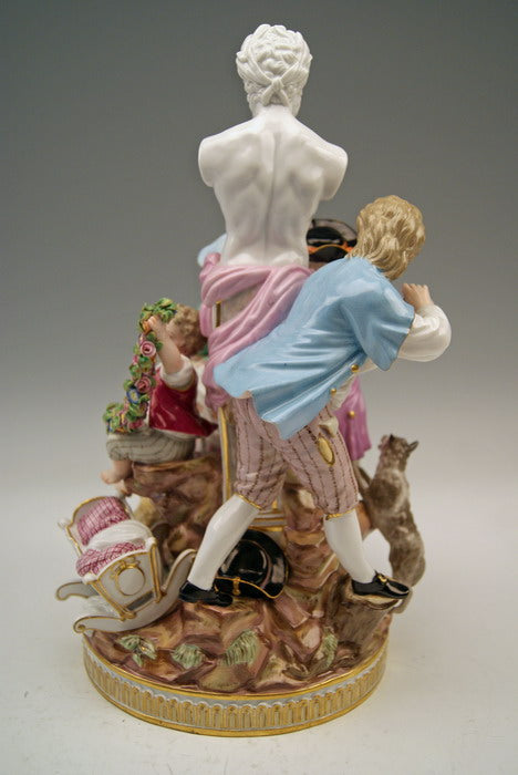 マイセン　結婚しようとするカップル　M.V.アシエ