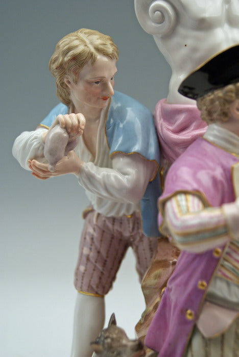 マイセン　結婚しようとするカップル　M.V.アシエ