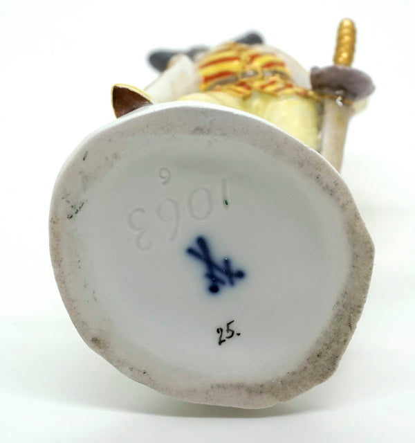 マイセン人形(MEISSEN)「喜劇役者カピターノ」