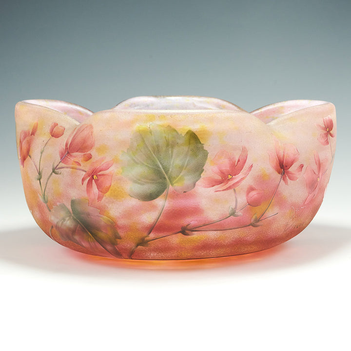 ドーム兄弟（ドームナンシー）ゼラニウムの花の器